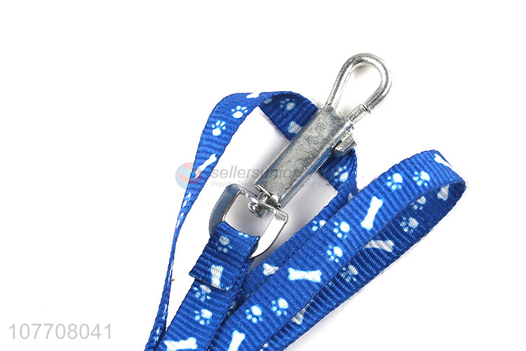 Wholesale printed patch pet traction rope neckband pet supplies