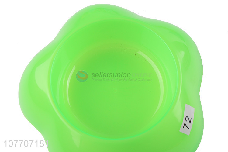 Hot selling food grade plastic pet bowl feeding bowl pet supplies