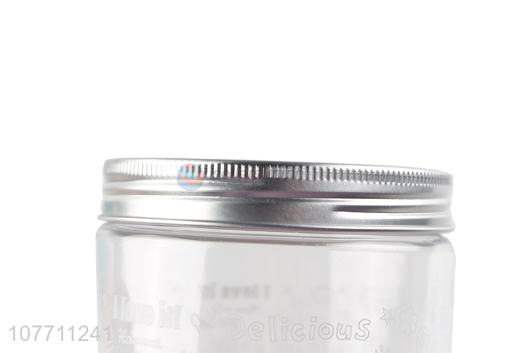 New arrival round kitchen food storage jar plastic food container