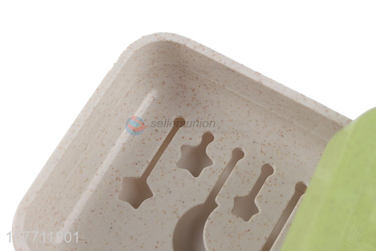 New product biodegradable wheat straw fiber soap box soap holder