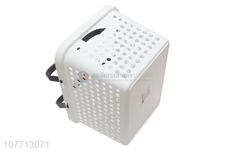 Popular Bathroom Laundry Basket Rectangle Storage Basket With Handle