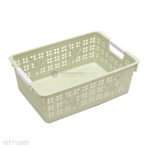 Wholesale Household Storage Organizer Plastic Storage Basket