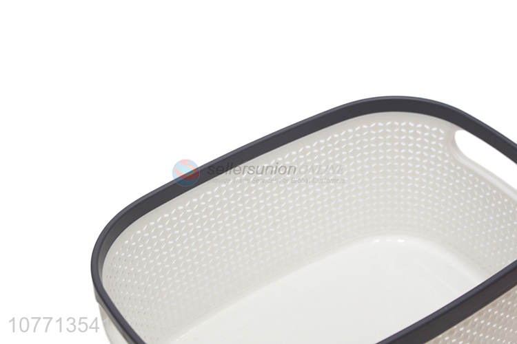 New Arrival Multifunction Plastic Storage Basket Kitchen Storage Laundry Basket