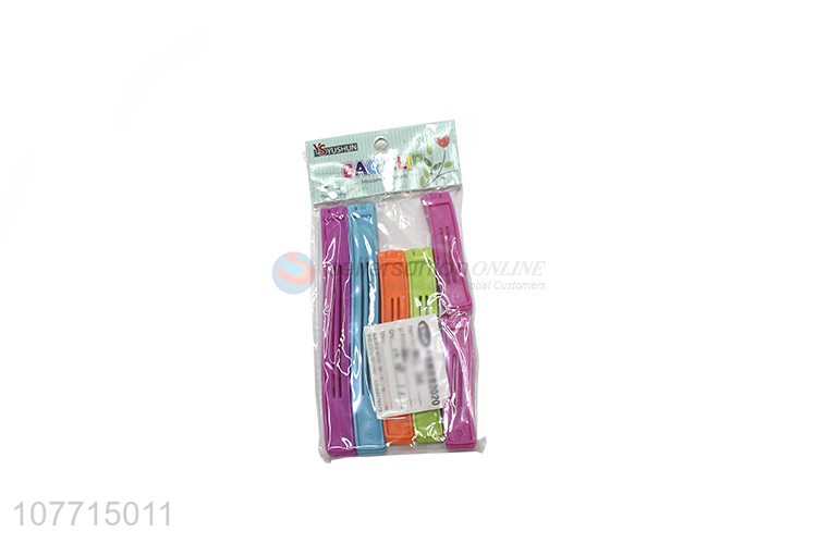 Wholesale Household Bag Clips Colorful Storage Sealing Clips Set