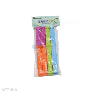 New Arrival Plastic Bag Clips Colorful Storage Sealing Clips Set