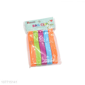 New Style Colorful Plastic Food Bag Storage Sealing Clips