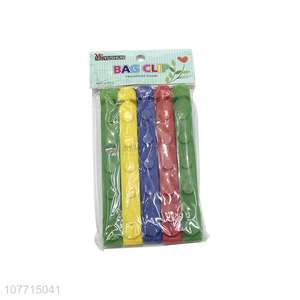 Good Quality 5 Pieces Plastic Bag Clips Food Storage Sealing Clips