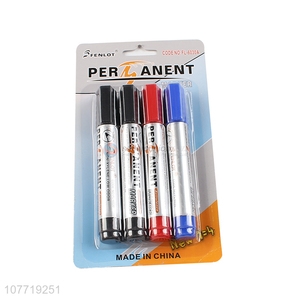 Hot Selling 4 Pieces Multipurpose Permanent Marker Set