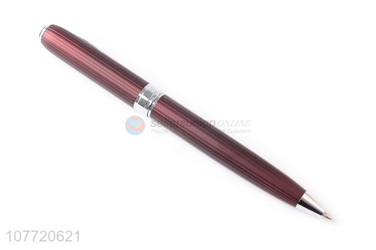 Hot sale office supplies business rotating metal ball-point pens