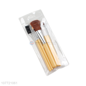 Wholesale 5 Pieces Fashion Cosmetic Tools Makeup Brush Set
