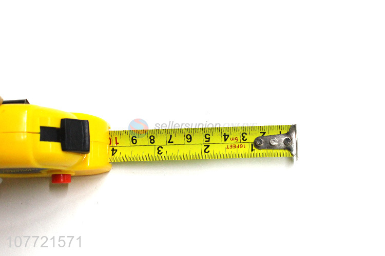 Portable measuring tools self-locking retractable tape measure