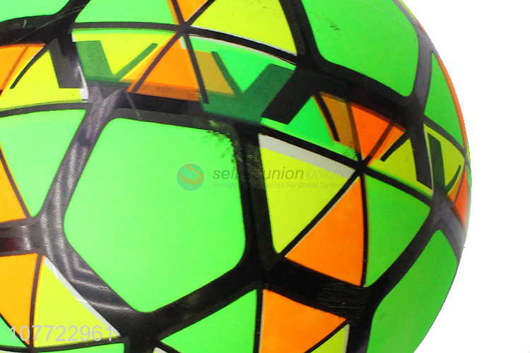 Unique design No. 5 ball color honeycomb laminated football