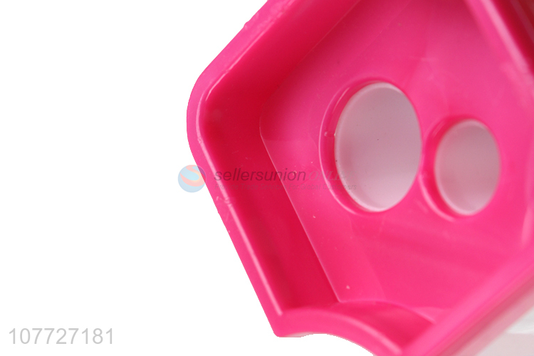 Hot sale double holes plastic pencil sharpener student stationery