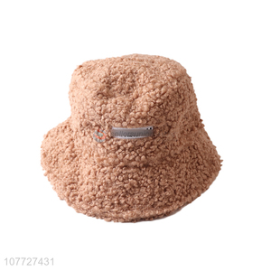 Fashion Comfortable Bucket Hat Winter Hats Warm Hat