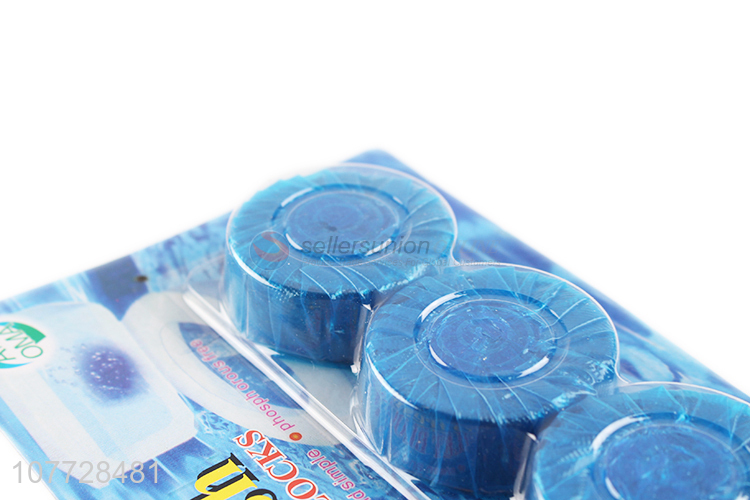 High quality blue toilet toilet cleaner deodorant and decontamination blue bubble toilet cleaner