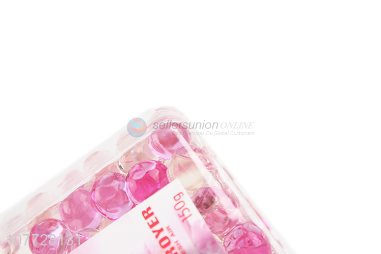 Low-priced household solid fragrance beads rose fragrance sanitary freshener