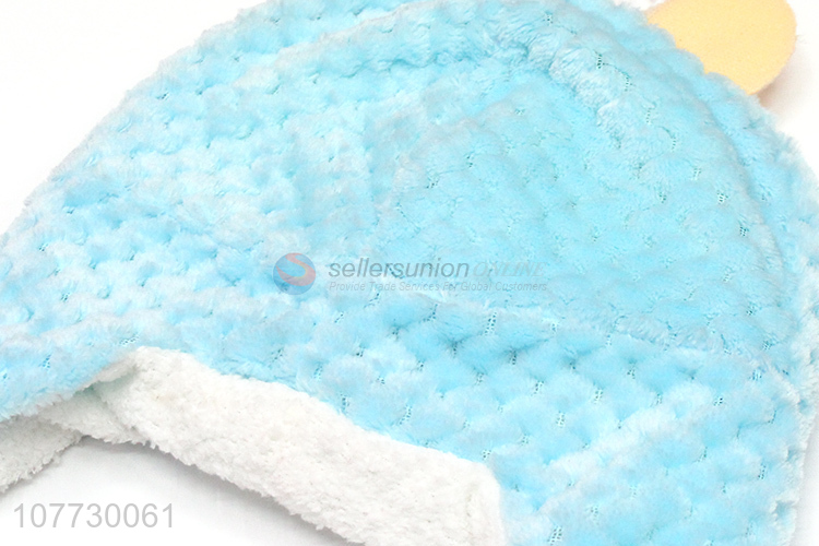 Factory price cartoon animal kids winter hat boys girls cuffed beanie hat