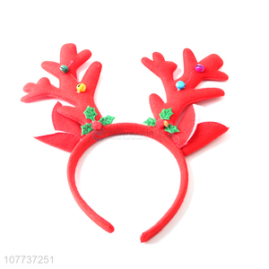 Excellent price Christmas party dress up headgear Christmas moose horn headgear