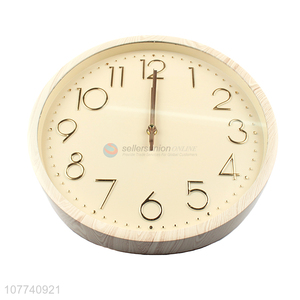 Fashion Style Round Wall Clock Household Hanging Clock