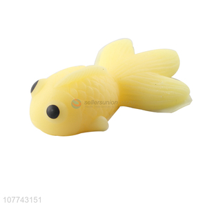 Creative cartoon goldfish toy vent decompression toy