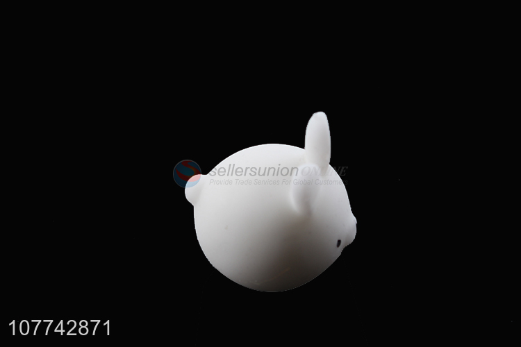 Hot sale decompression toy white rabbit vent toy