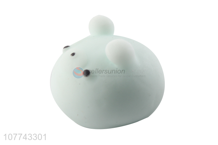 High-value cute bear shaped rebound toy vent toy