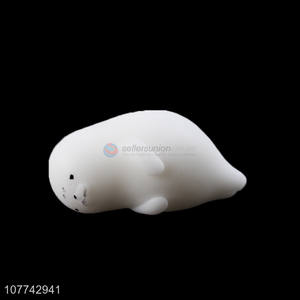 Wholesale white sea lion toy giveaway decompression venting small toy