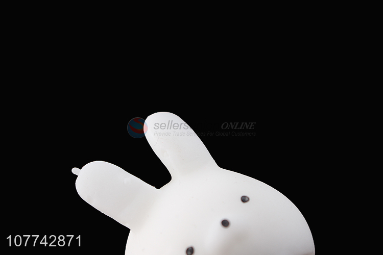 Hot sale decompression toy white rabbit vent toy