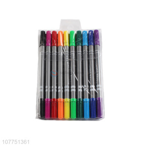 Non-toxic 10 colors double-headed water color pens for children