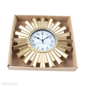 Wholesale Art Office Clock Pendant Irregular geometry Round Wall Clock