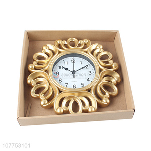 Hot selling living room bedroom retro clock creative wall clock