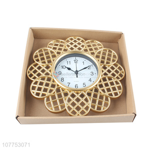 Modern creative decoration mute electronic wall clock quartz clock