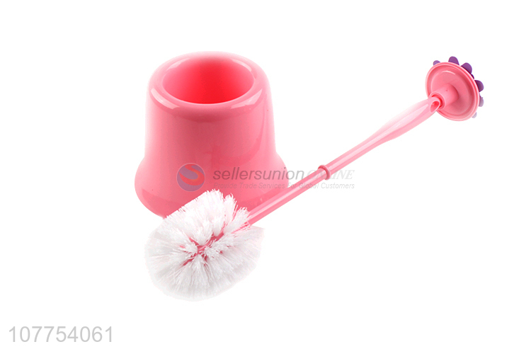 Creative Design Flower Handle Toilet Cleaner Toilet Brush