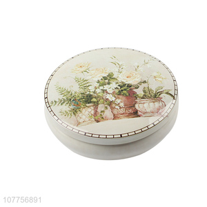 Top Quality Round Tin Box Fashion Collectables Tin Can