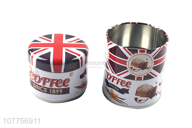 Hot Sale Food Container Coffee Tin Can Storage Box