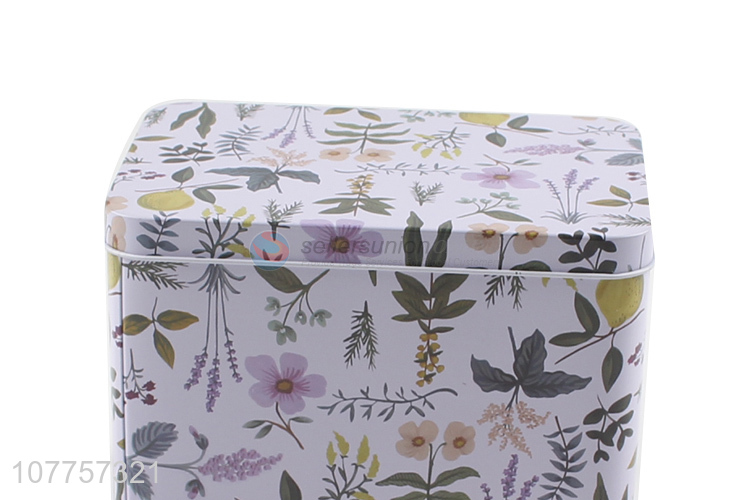 Best Sale Multipurpose Storage Box Fashion Tin Can Tin Box