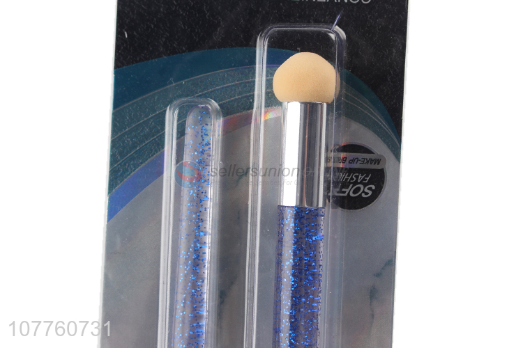 Best Quality 2 Pieces Lip Gloss Brush Eye Shadow Detail Brush Set