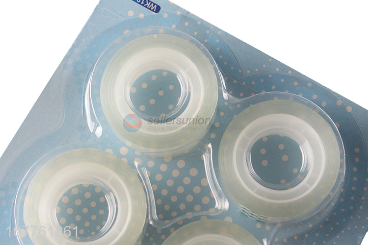 Hot Selling 5 Rolls Sticky Tape Student Stationery Tape Set