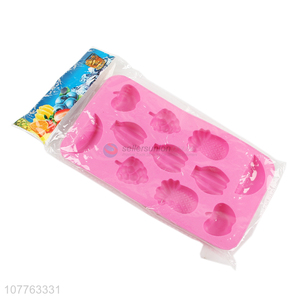 New products fruit shape silicone ice cube mould ice block mold