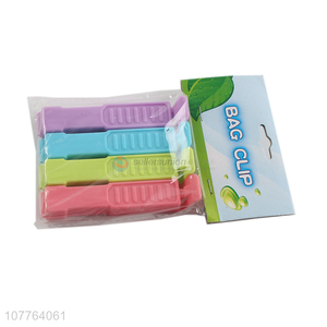 Wholesale plastic tea bag sealing clips airtight plastic bag clamps