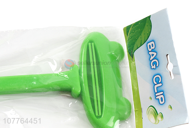 Wholesale cartoon animal food bag clip plastic bag sealing clips