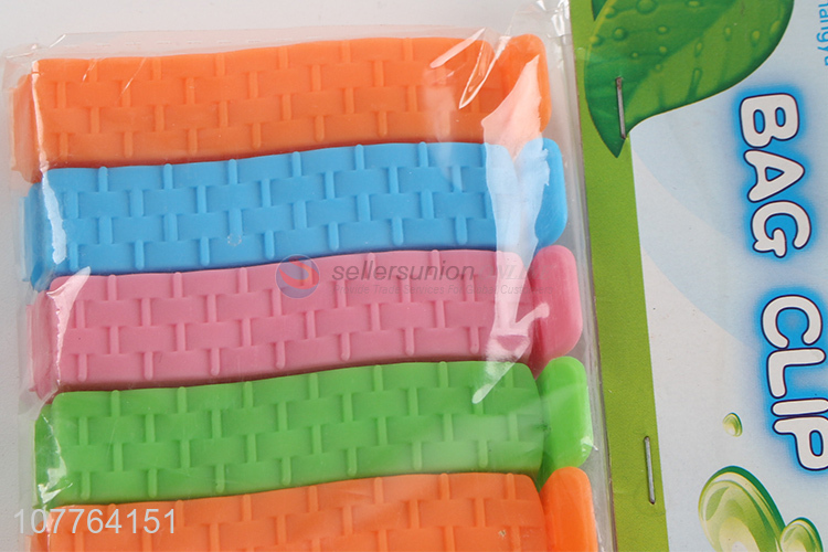 Competitive price snacks food bag sealer durable bag sealing clamp