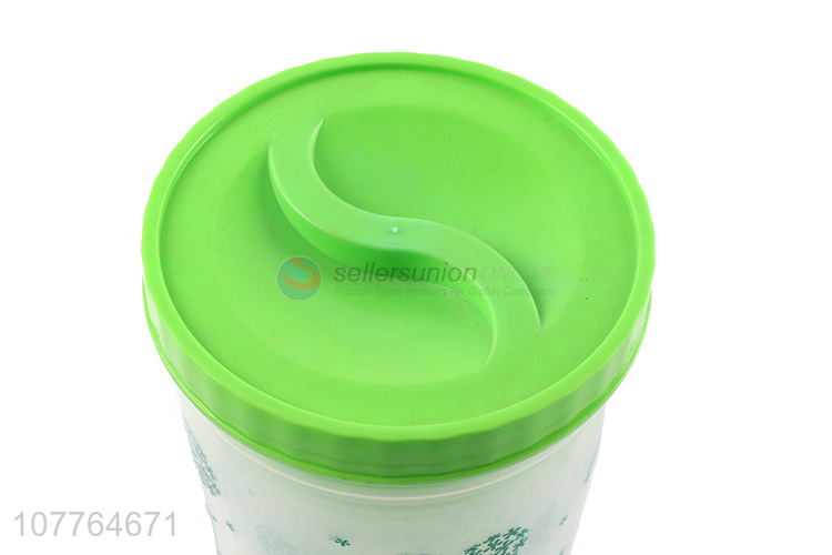 Wholesale 5 pieces plastic sealed container kitchen food storage bottle