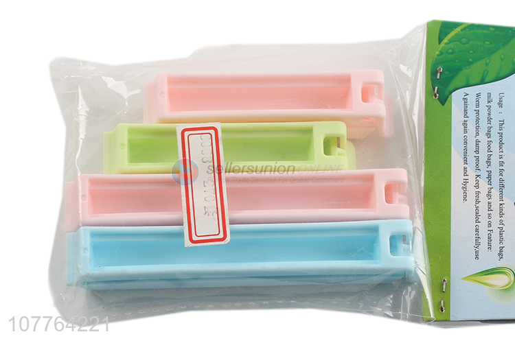 Wholesale durable food bag sealing clip snacks bag sealing clamps