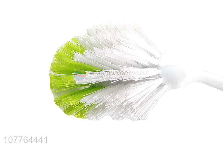 High quality long handle plastic toilet cleaning brush with hard bristle