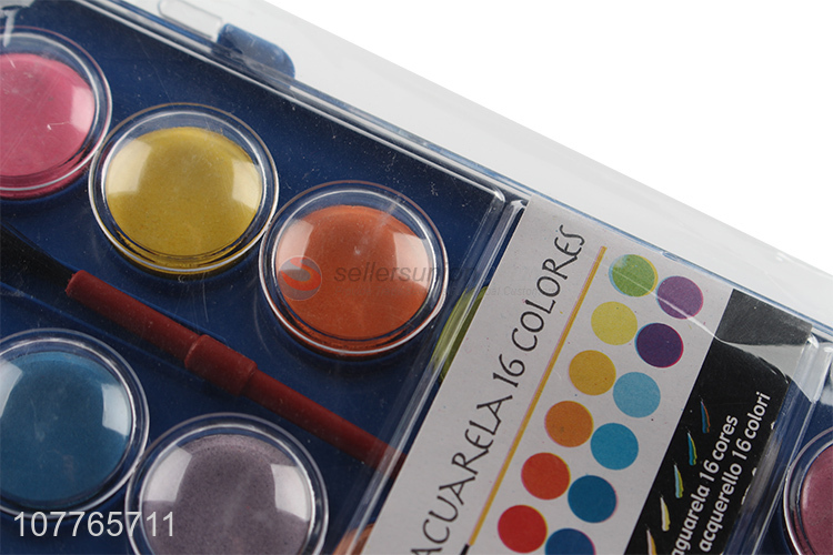 Hot Sale 16 Colores Watercolor Paint Art Paint Set