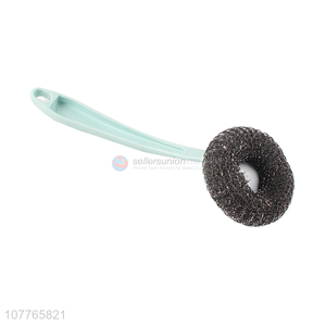 High Quality Plastic Handle Pot Brush Kitchenware Scrubber Cleaning Brush