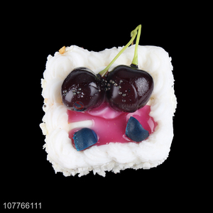 Simulation three-dimensional cherry cake <em>magnet</em> refrigerator <em>magnet</em>