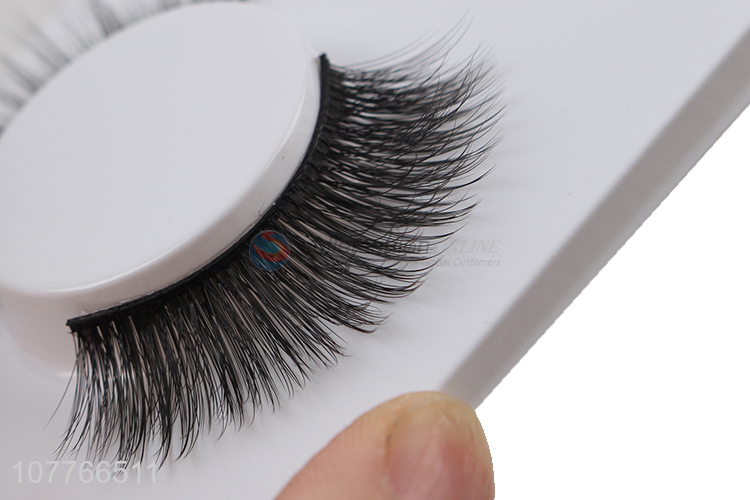 High quality handmade false eyelashes 5D square box black false eyelashes