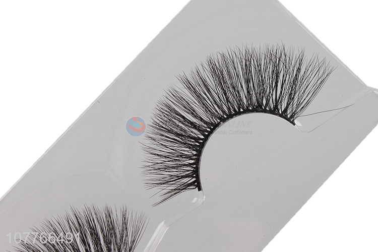 Ladies Waterproof False Eyelashes 8D Display Box Purple False Eyelashes